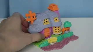 Vintage 90s Polly Pocket Shack/Cottage Toy Collection Quick Review
