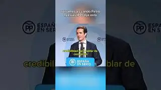 Volvamos a cuando Pablo Casado dijo esto #politicaespa&ntilde;ola  #noticias #humor