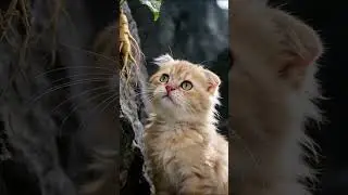 The filial cat Momo guards her grandma in the deep mountains#cat #meow #inspiringstory
