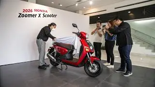 Скутер Honda Zoomer X 2026 года | Наконец-то поступил в продажу!