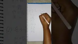Can anyone comment the correct answer?Division of fractions  #DivisionOfFractions#Fractions