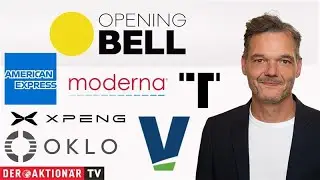 Opening Bell: American Express, Oklo, Vistra Energy, Alibaba, Xpeng, Tempus AI, Moderna