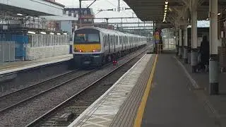 Trains at ROMFORD