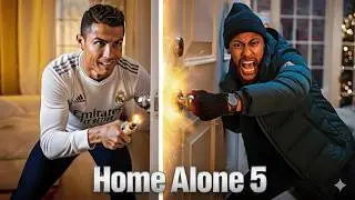 HOME ALONE 5: Cristiano Ronaldo vs Thieves 😱 | This Is INSANE!