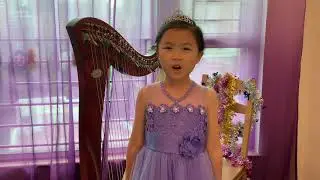 Nataliana ABRSM Harp Grade 7 (by Charisma @ 6y.o)