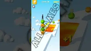 Stack Rider LVL 28 Gameplay FUN GAME #shorts #StackRider #fungames #viralvideo