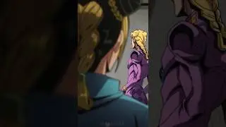 Jolyne Meets Her Great Grand Uncle Giorno Giovanna 「JoJo's Bizarre Adventure: Stone Ocean」