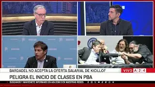 🔴 PELIGRA EL INICIO DE CLASES EN PBA: BARADEL NO ACEPTA LA OFERTA SALARIAL DE KICILLOF