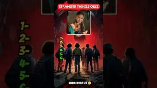 How Well Do You Know Hawkins? 🏠🌩️ | Stranger Things Quiz #youtubeshorts #strangerthings #quiz