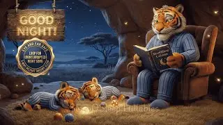 Daddy Tiger&rsquo;s Bedtime Story 🐯💤 Loopable Lullaby & Soothing Sleep Music