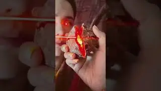 my lottery Ruby ore finded🤗🤗🤗
