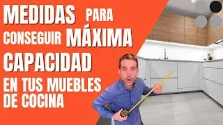 MUEBLES DE COCINA 📏 &iquest;qu&eacute; MEDIDAS elijo para mi cocina? CJR