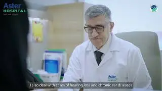 Meet Dr Amjed Almufty, Consultant ENT | Aster Hospital Sharjah.
