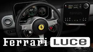 Ferrari Luce electric GT - interior