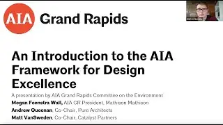AIAGR COTE: An Introduction to the AIA Framework for Design Excellence