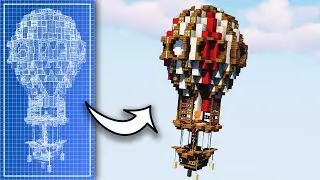 Hei&szlig;luftballon bauen Minecraft 🎈 Minecraft Hei&szlig;luftballon bauen deutsch 1.14