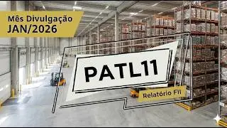 PATL11 - Rendimento de R$ 0,70 e vac&acirc;ncia f&iacute;sica em queda para 2,7% (Dezembro)
