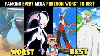 Ranking All 48 Mega Evolution Pokémon from Worst to best|Strongest Mega Evolution Pokémon | Hindi |