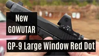 Новый коллиматорный прицел GOWUTAR GP-9 с большим окном &mdash; 6 МОА RMR