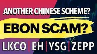 Should you buy the dip of EBON? Is it another Chinese scheme like others?#ebon #ebang #lkco #eh