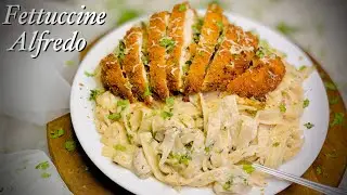 How to make fettuccine Alfredo pasta  || white sauce pasta 🍝