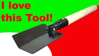 DIY multifunctional shovel for your garden. Very useful tool for the garden
