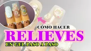 Cómo hacer Relieve en Gel | Uñas koreanas