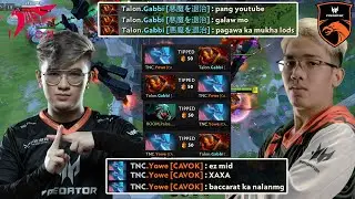 Talon Gabbi Ember Spirit vs New TNC Predator MIDLANE TNC.Yowe Dota 2 pro Gameplay