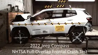 2022-2023 Jeep Compass NHTSA Full-Overlap Frontal Crash Test
