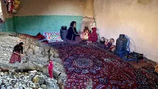 Неописуемая сила кочевой матери в холоде гор.