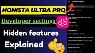 Honista v7.1 New Developer Settings | Honista iPhone Story Settings | Honista v7.1 New features |