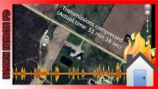 Howick - Outdoor Boiler Mistaken for DJs Furniture Structure Fire (FD Audio Only)