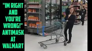 ANTIMASK LADY GOES OFF AT A WALMART IN COLORADO