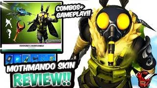 *NEW* MOTHMANDO SKIN!! | Best Combos | Gameplay | Before You Buy | Fortnite