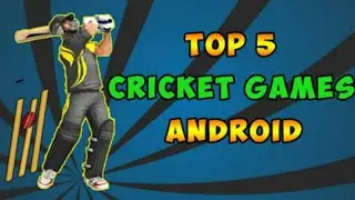 TOP 5 BEST CRICKET GAMES OF 2018 FOR ANDROID DEVICES WITH HUGE GRAPHICS | CRICKET GAMES 2018 || THH