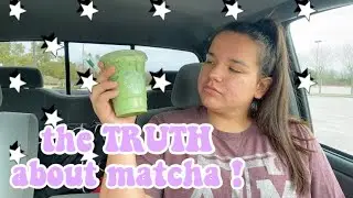 TRYING MATCHA FOR THE FIRST TIME! 2020 *is it worth the hype*