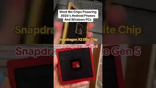 Qualcomm Announces Snapdragon X2 Elite and 8 Elite Gen 5 Chips | #snapdragonsummit