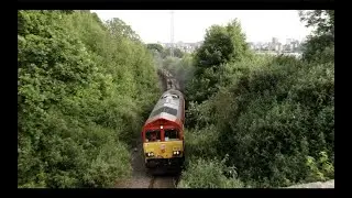 Freight on the Woodhead route in 2021