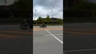 Honda CB750 cafe racer drive by! | honda cb750 | exhaust sound | cafe racer | sounds
