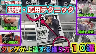 【クレーンゲーム】店員は教えてくれないクレゲ攻略法を解説！知らないと損します（UFOキャッチャー.ユーフォーキャッチャー.攻略）【＃142】
