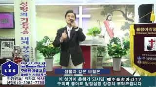 찬양 하나님 박찬호목사의 보혈찬송(2026.1.16) #찬양 #보혈찬양  #하나님 #보혈찬송  #주에벤에셀교회tv #돌항아리tv