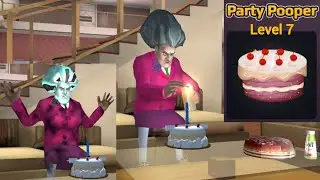 Scary Teacher 3D Level 7 Party Pooper