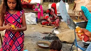 Meat Cutting Knife Making By Village People In Traditional Way | Sharp Knife Making Skills In India