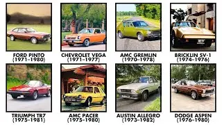 Every HATED Car in 1970's Explained in 20 Minutes