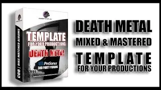 DEATH METAL - Template For Your Productions series | PresetsForAll