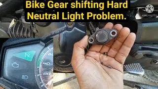 Hero Super Spelnder/Glamour Bike Gear Shifting Hard and Neutral Light Problem.