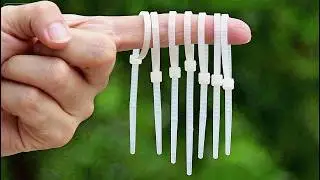 12 Brilliant Zip Tie Tricks for Everyday Life