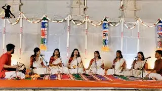 Team Vishakdha -  Navarathri Program 2025 || Training & Choreo by Dr. Vijayalakshmi Gopalakrishnan