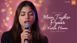 Main Tujhse Pyaar Karta Hoon | Heart Touching Romantic Melody | Female Version