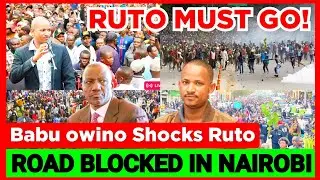 Kimeumana! WANTAM! Ruto in Panic as Thousands of GEN-Zs Receive ODM mp Babu Owino in Nairobi Today